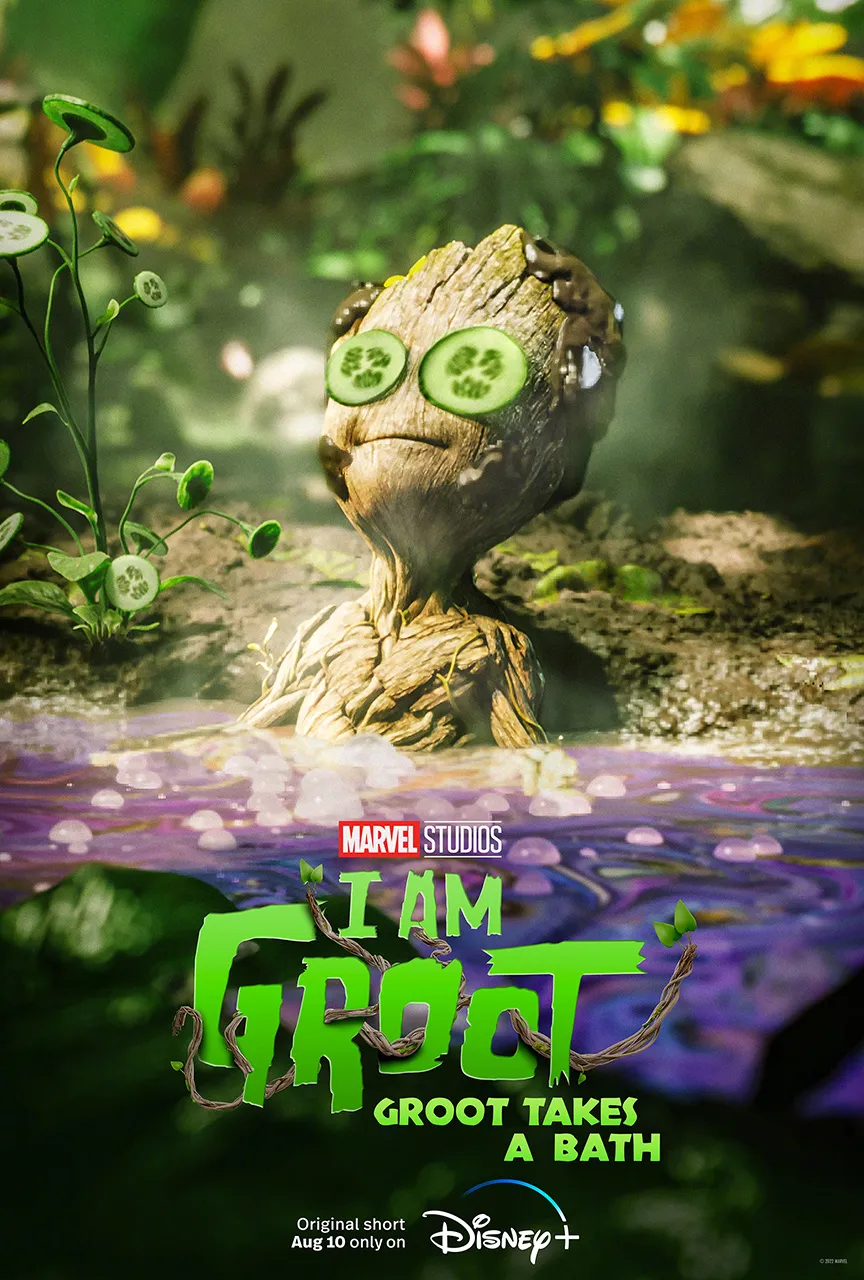 'I Am Groot‎' Releases New Poster for Episode 4, 'Groot Takes a Bath' | FMV6