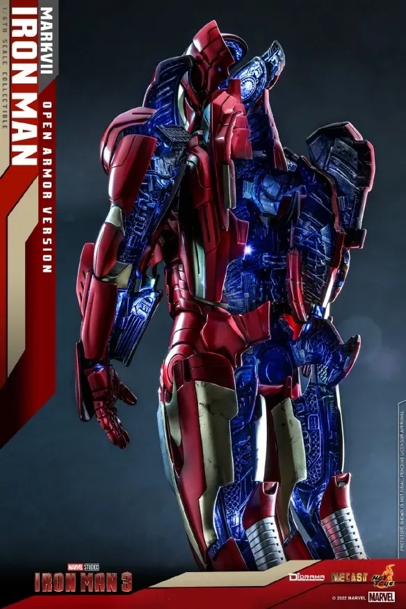 Iron ManMK7 alloy figure announced: internal structure & high-tech mechanical details! | FMV6