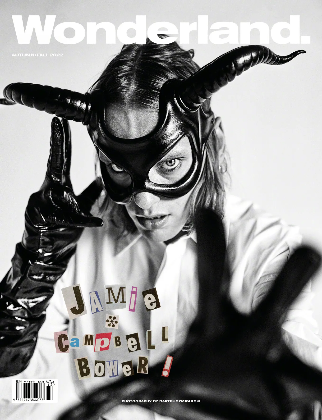 Jamie Campbell Bower on the cover of 'Wonderland' new issue | FMV6
