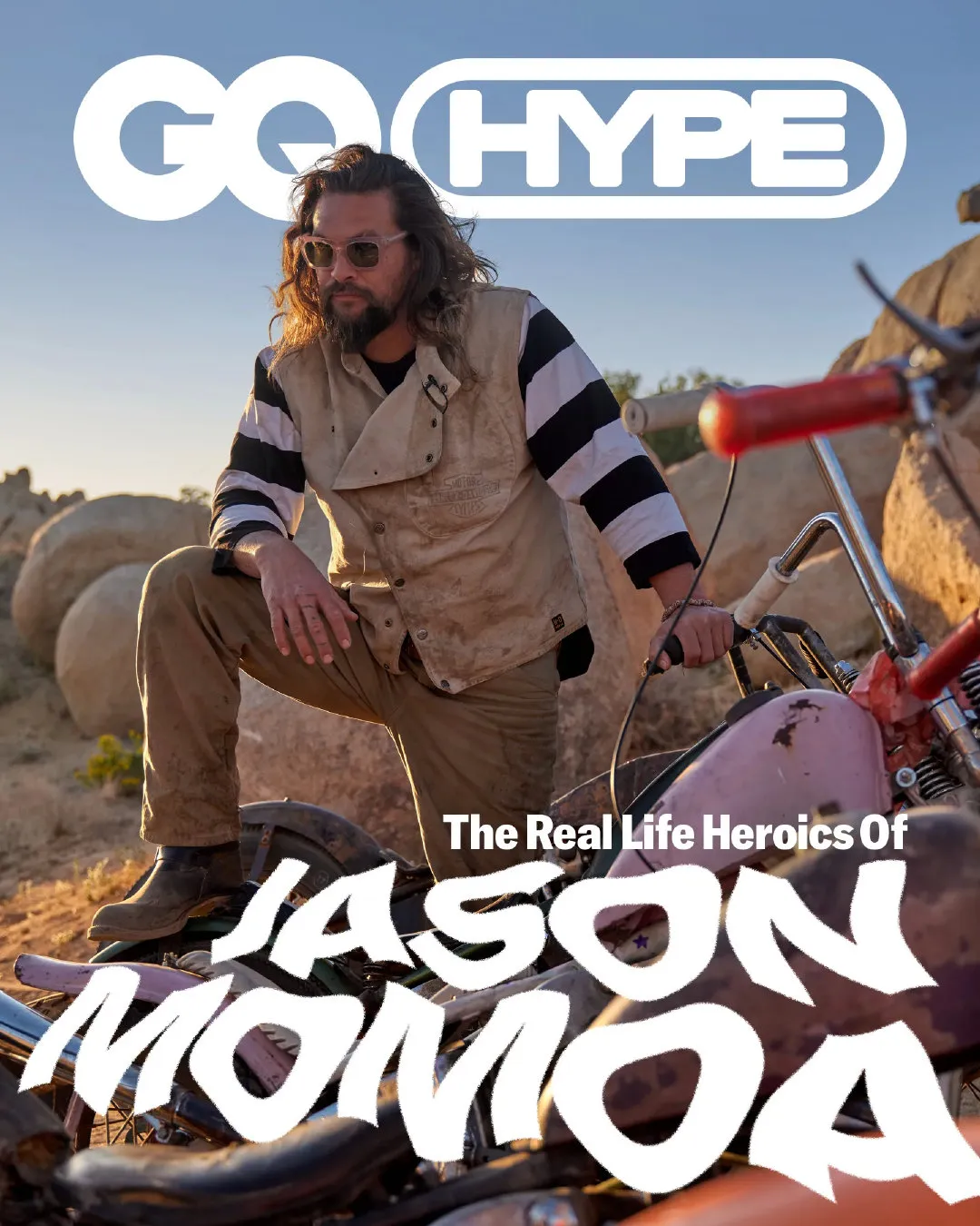 Jason Momoa, "GQ Hype" magazine new photo | FMV6