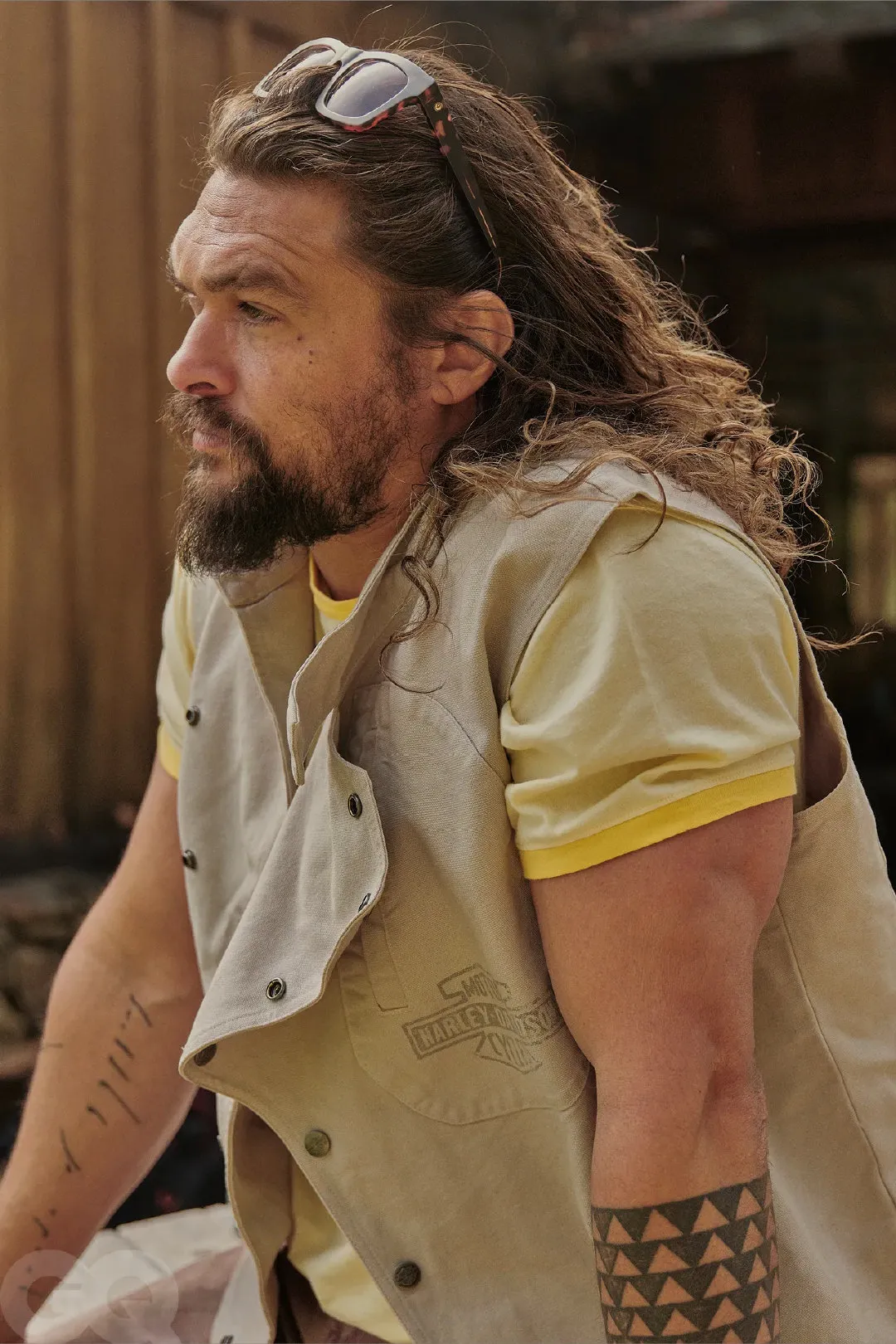 Jason Momoa, "GQ Hype" magazine new photo | FMV6