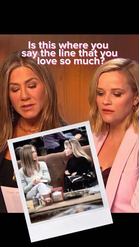 Jennifer Aniston and Reese Witherspoon recreate famous scene from 'Friends' | FMV6