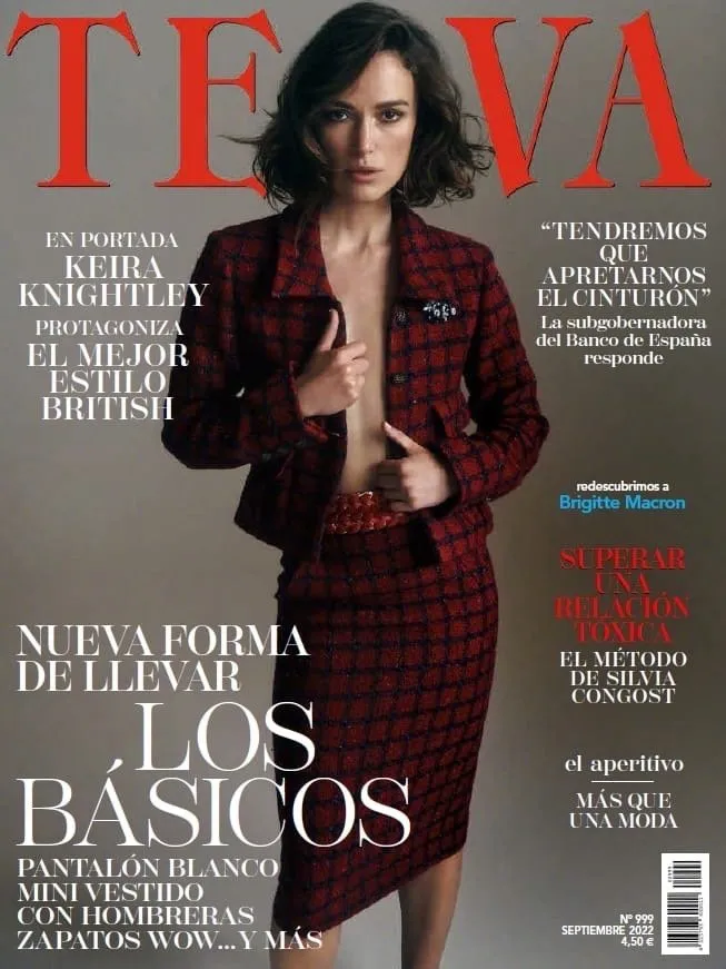 Keira Knightley, 'Telva' Magazine September issue photo | FMV6