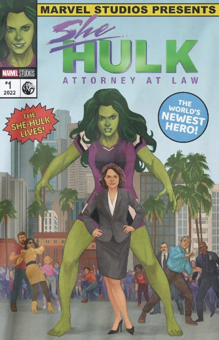 Marvel's new drama 'She-Hulk' new art poster, comic VS live-action | FMV6