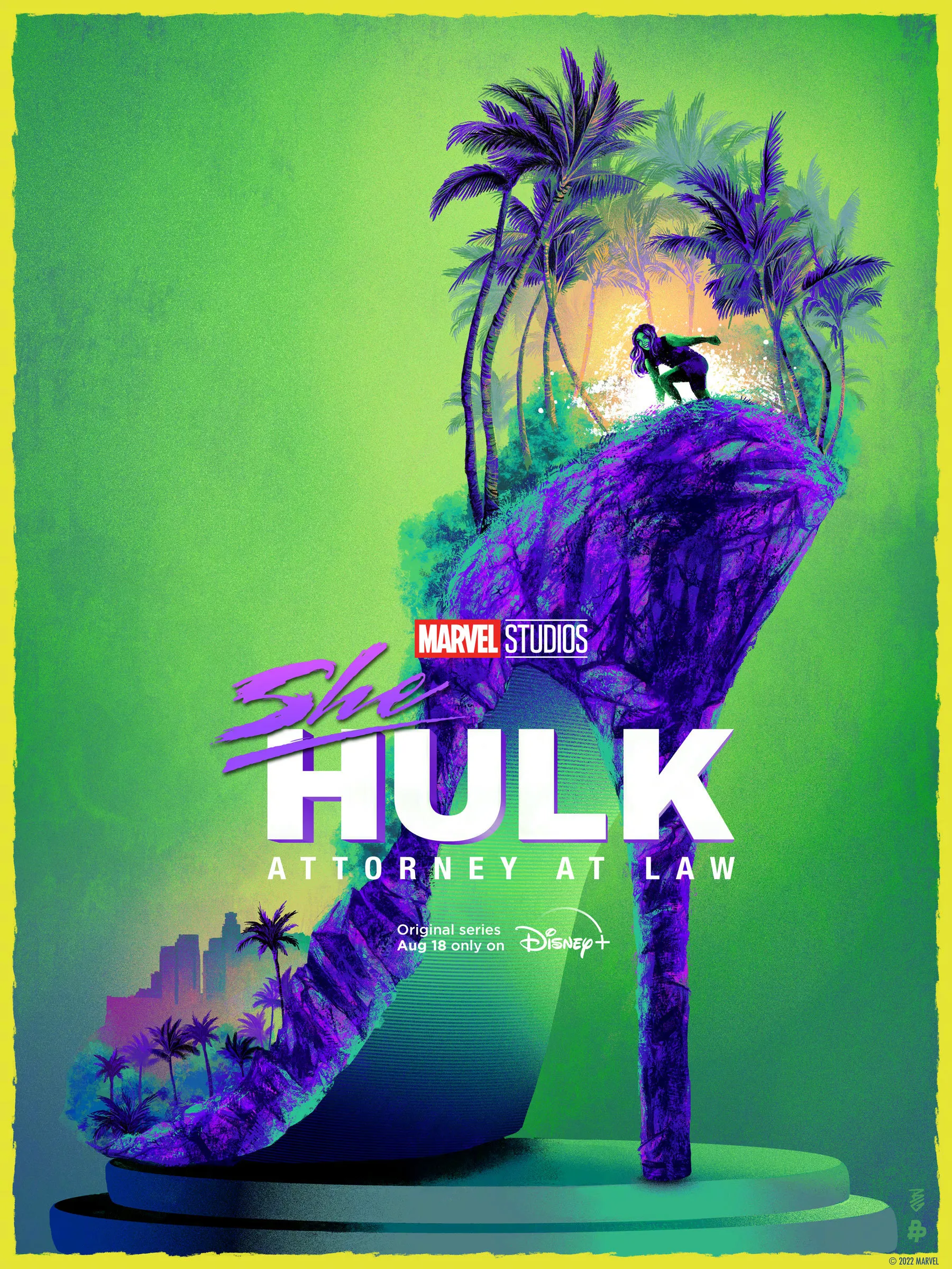 Marvel's new drama 'She-Hulk' releases new poster, airs today on Disney+ | FMV6