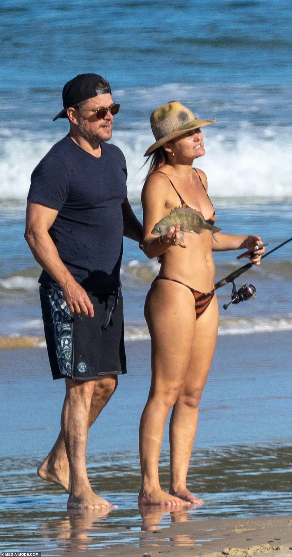 Matt Damon on holiday in Byron Bay with family and friends | FMV6