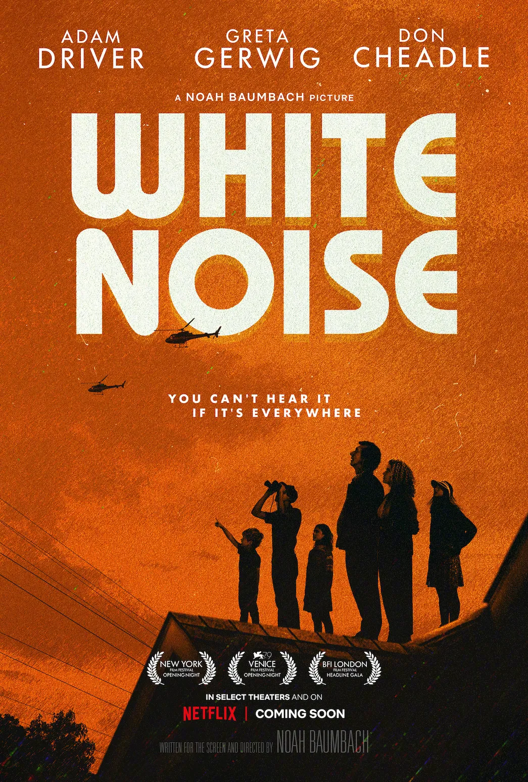 Netflix's 'White Noise‎' Releases Official Teaser, Poster, New Stills, Premiere at Venice International Film Festival | FMV6