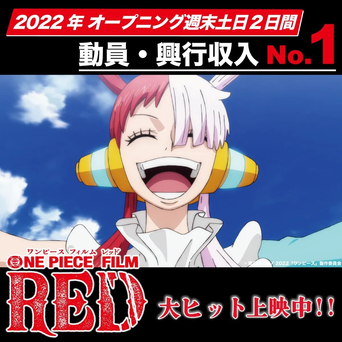  'ONE PIECE FILM RED' hits the second best opening weekend at the Japanese box office | FMV6