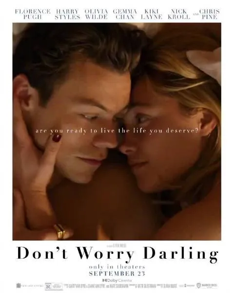 Psychological thriller 'Don't Worry Darling‎' releases new dynamic poster | FMV6