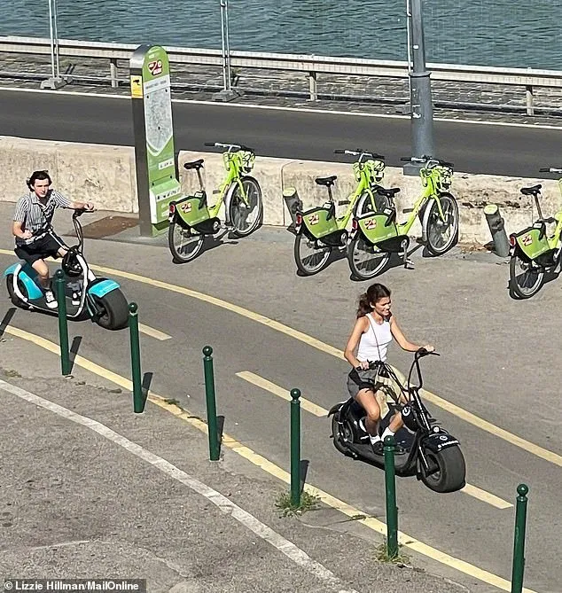 Zendaya and Tom Holland Bike Tour Budapest | FMV6