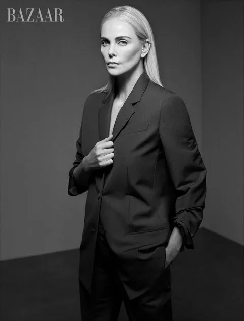 Charlize Theron, photo for the October issue of 'Harper's Bazaar' Magazine US | FMV6