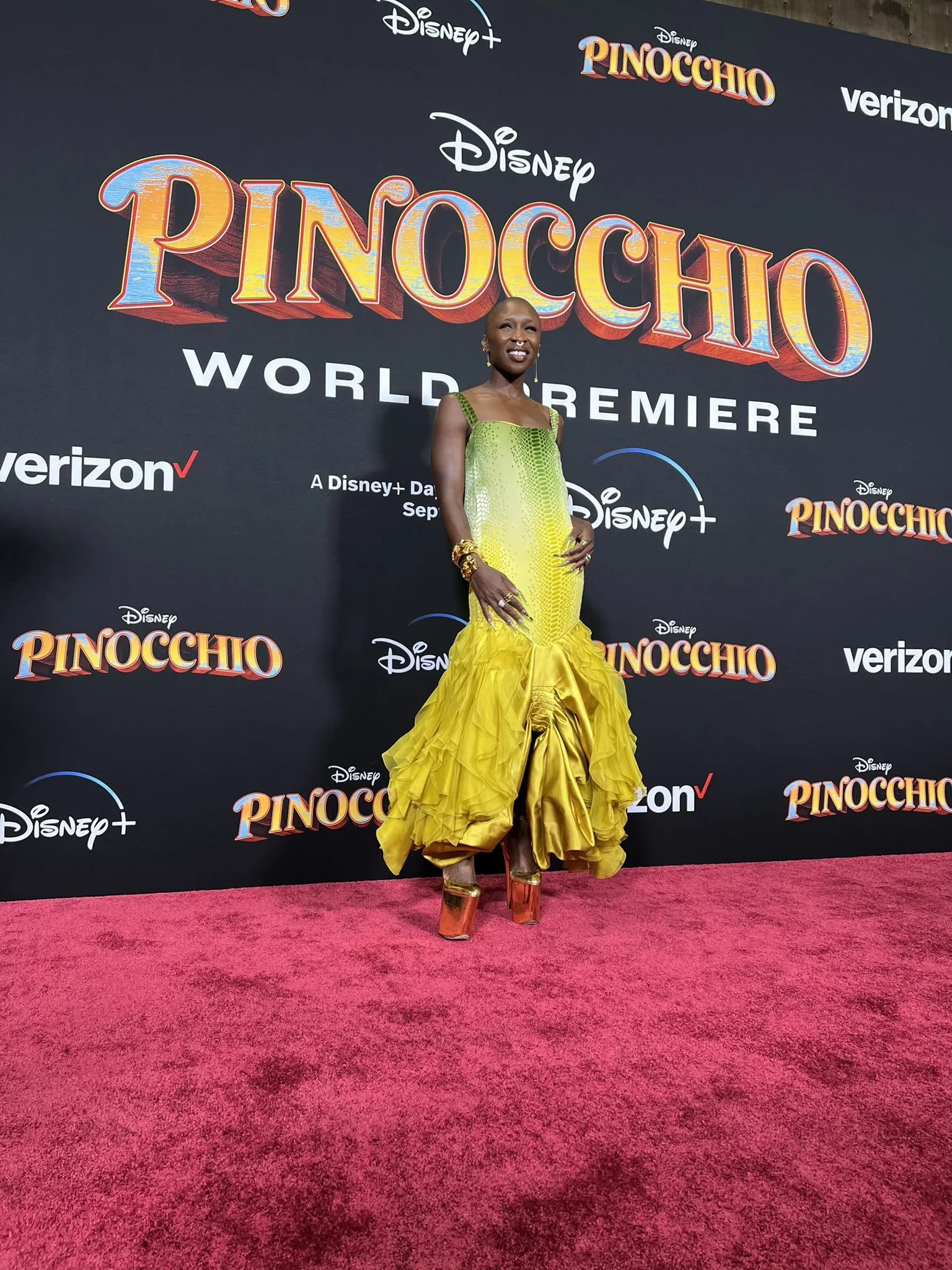 Disney's live-action film 'Pinocchio' premieres today, creators attend the red carpet | FMV6