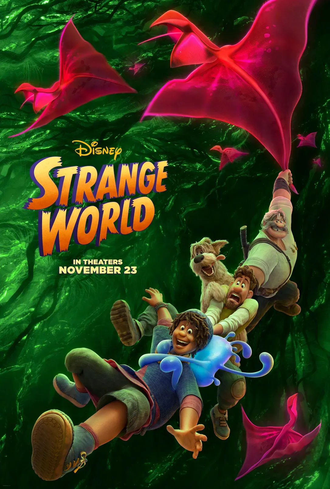 Disney's new animated film 'Strange World‎' releases Official Trailer and poster | FMV6