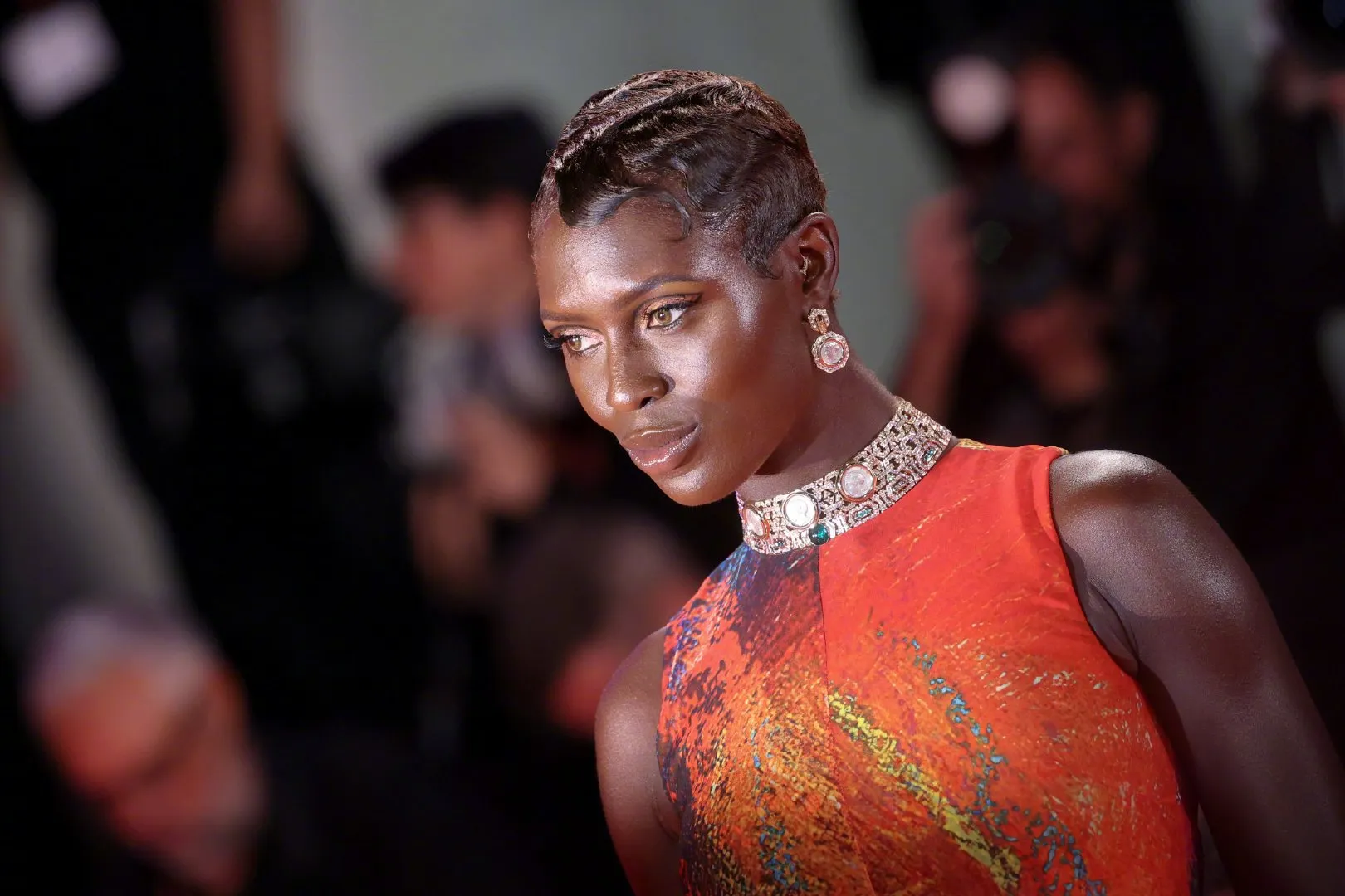 Jodie Turner-Smith attends the red carpet premiere of 'Riget Exodus‎' at the 79th Venice International Film Festival | FMV6