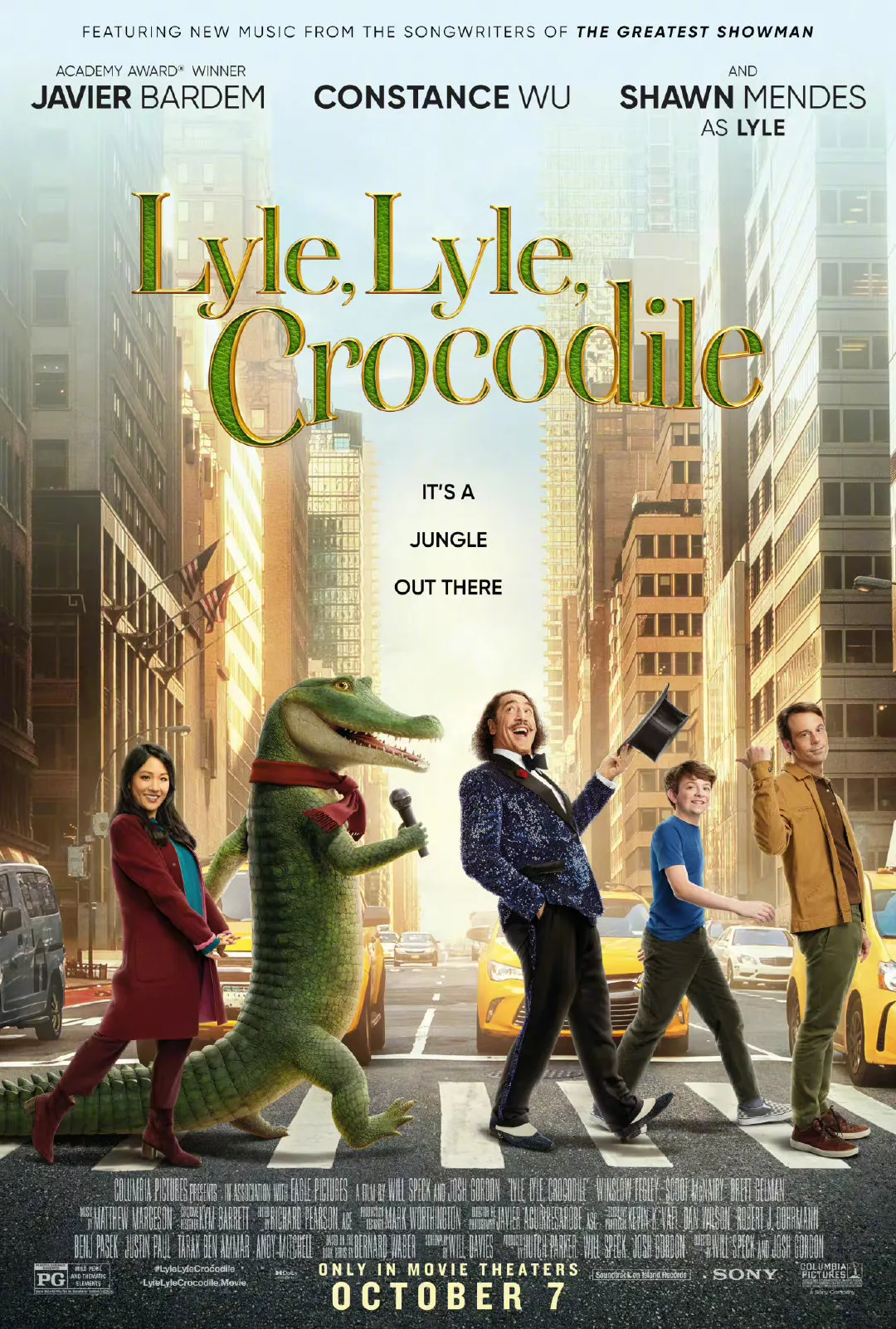 'Lyle, Lyle, Crocodile‎' Releases New Movie Posters | FMV6
