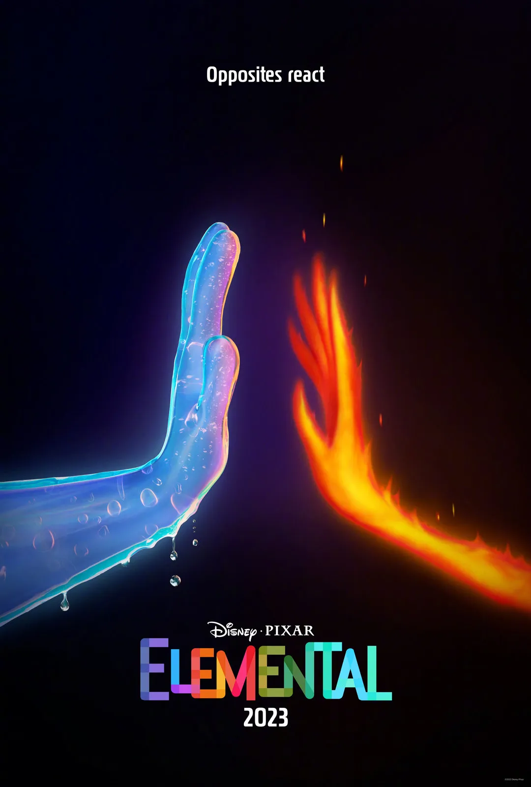 Pixar's New Film 'Elemental‎' Releases New Posters and Stills at D23 Expo 2022 | FMV6
