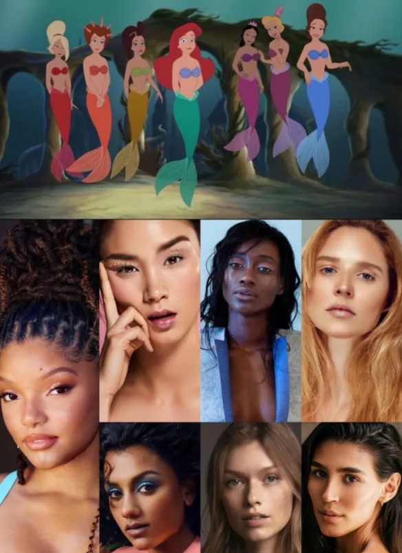 Rumor: Live-action 'The Little Mermaid' Ariel's Six Sisters Are Cast Of Different Races | FMV6