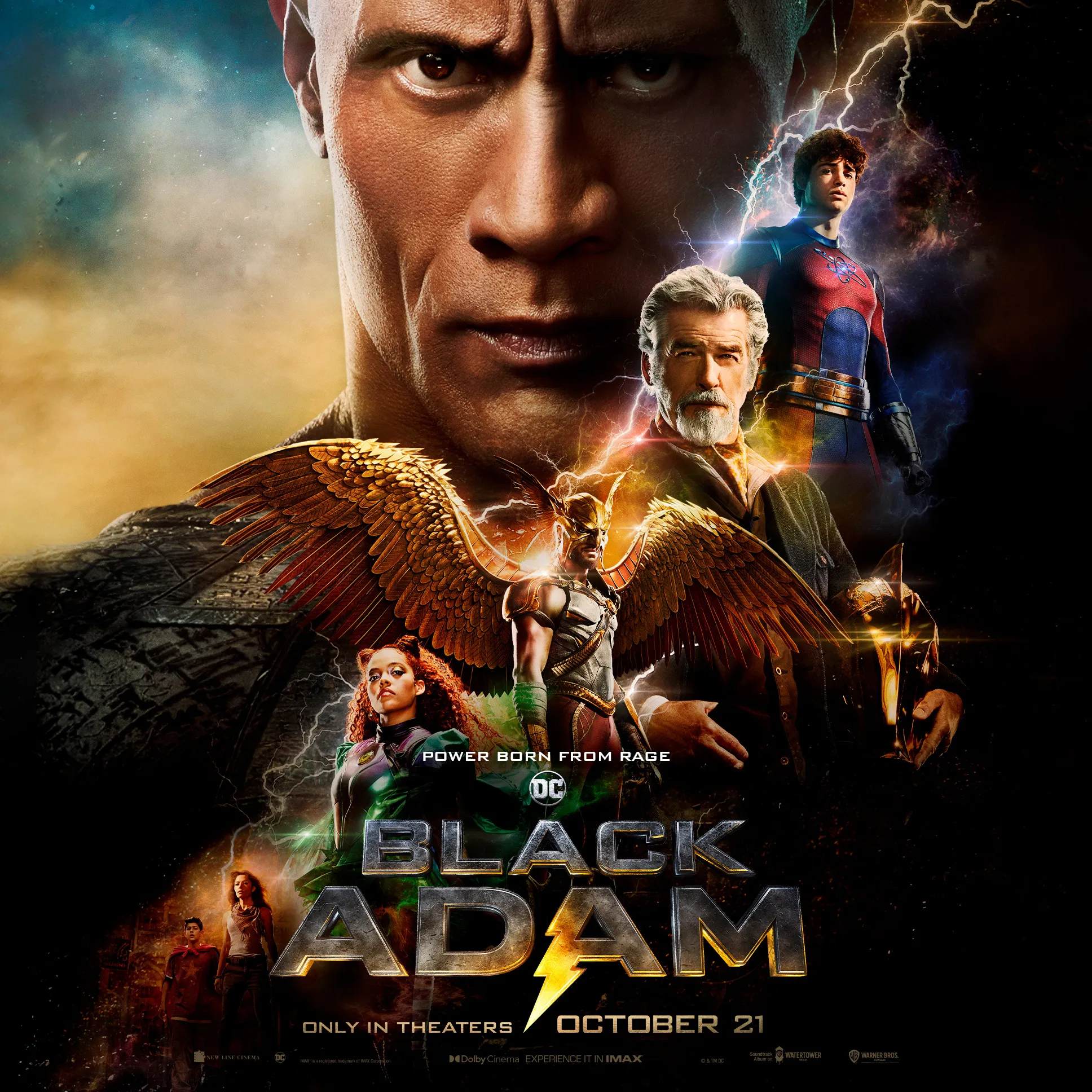 Superman and Batman appear in new trailer for 'Black Adam', the film has 124 minutes | FMV6