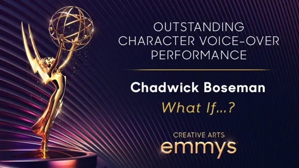 The late 'Black Panther' actor Chadwick Boseman wins 2022 Emmy Awards 'Outstanding Character Voice-Over Performance' | FMV6