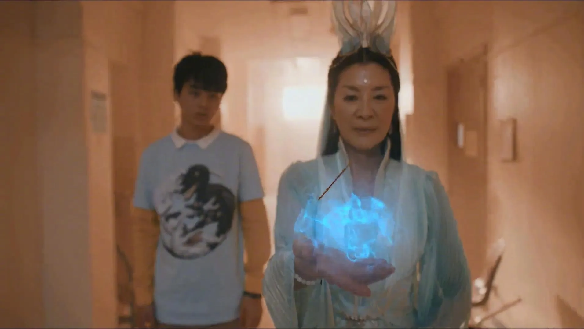 The look of Guanyin played by Michelle Yeoh in 'American Born Chinese' | FMV6
