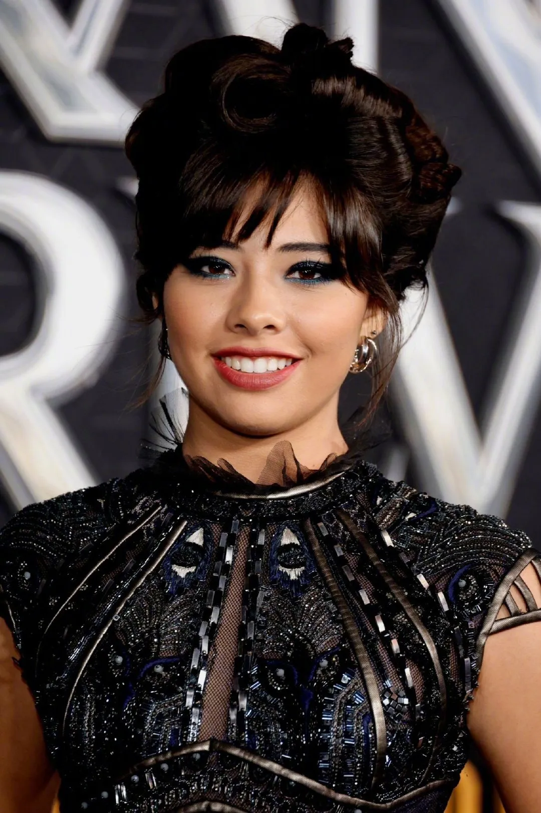 "América Chávez" Xochitl Gomez attends the world premiere of 'Black Panther 2' | FMV6