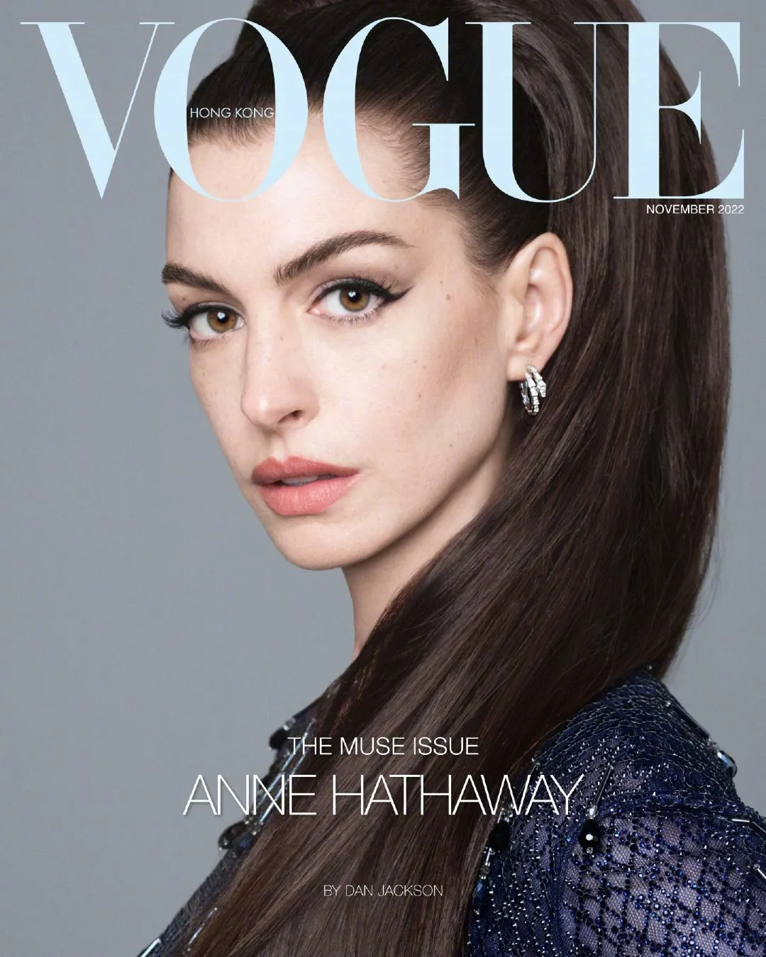 Anne Hathaway, 'Vogue' magazine Hong Kong edition November issue photo | FMV6