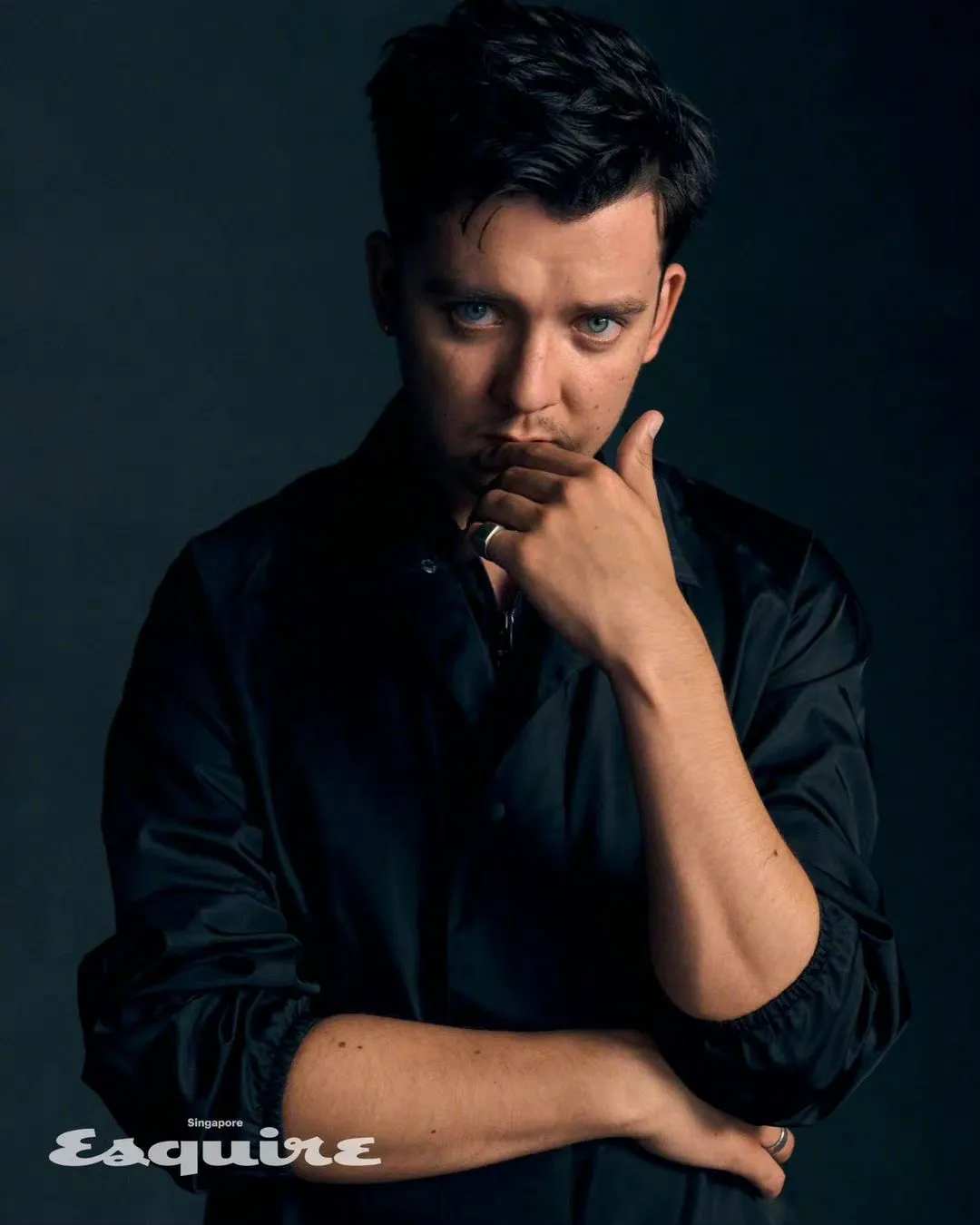 Asa Butterfield, photo in the October issue of 'Esquire' magazine Singapore | FMV6