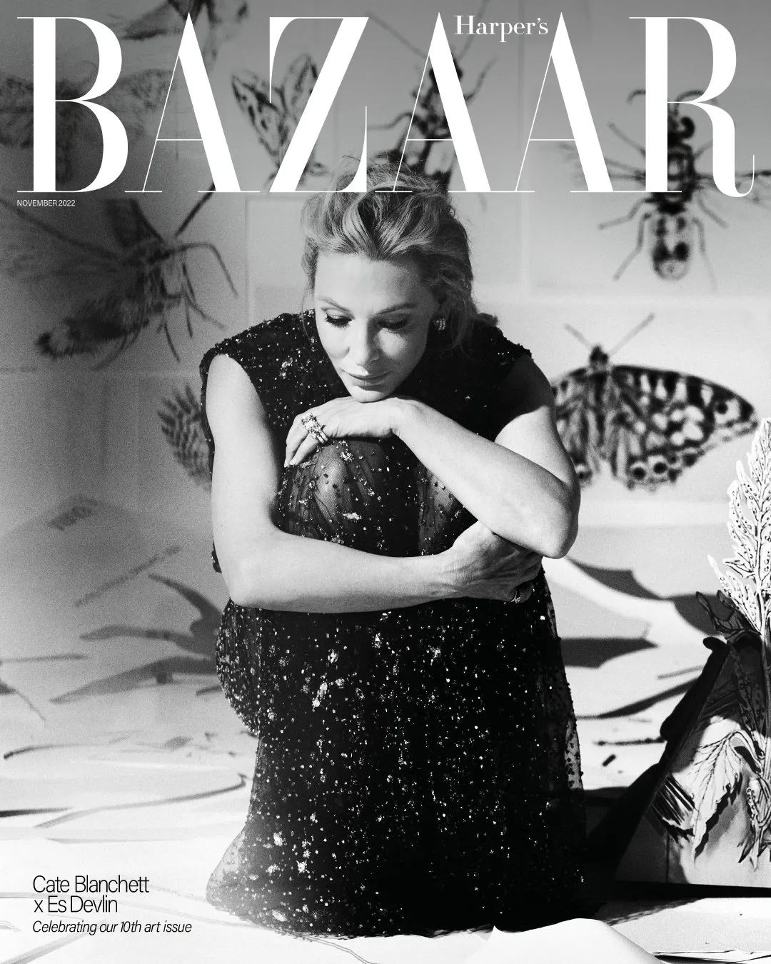Cate Blanchett, UK version of 'Harper' s Bazaar' November issue photo | FMV6