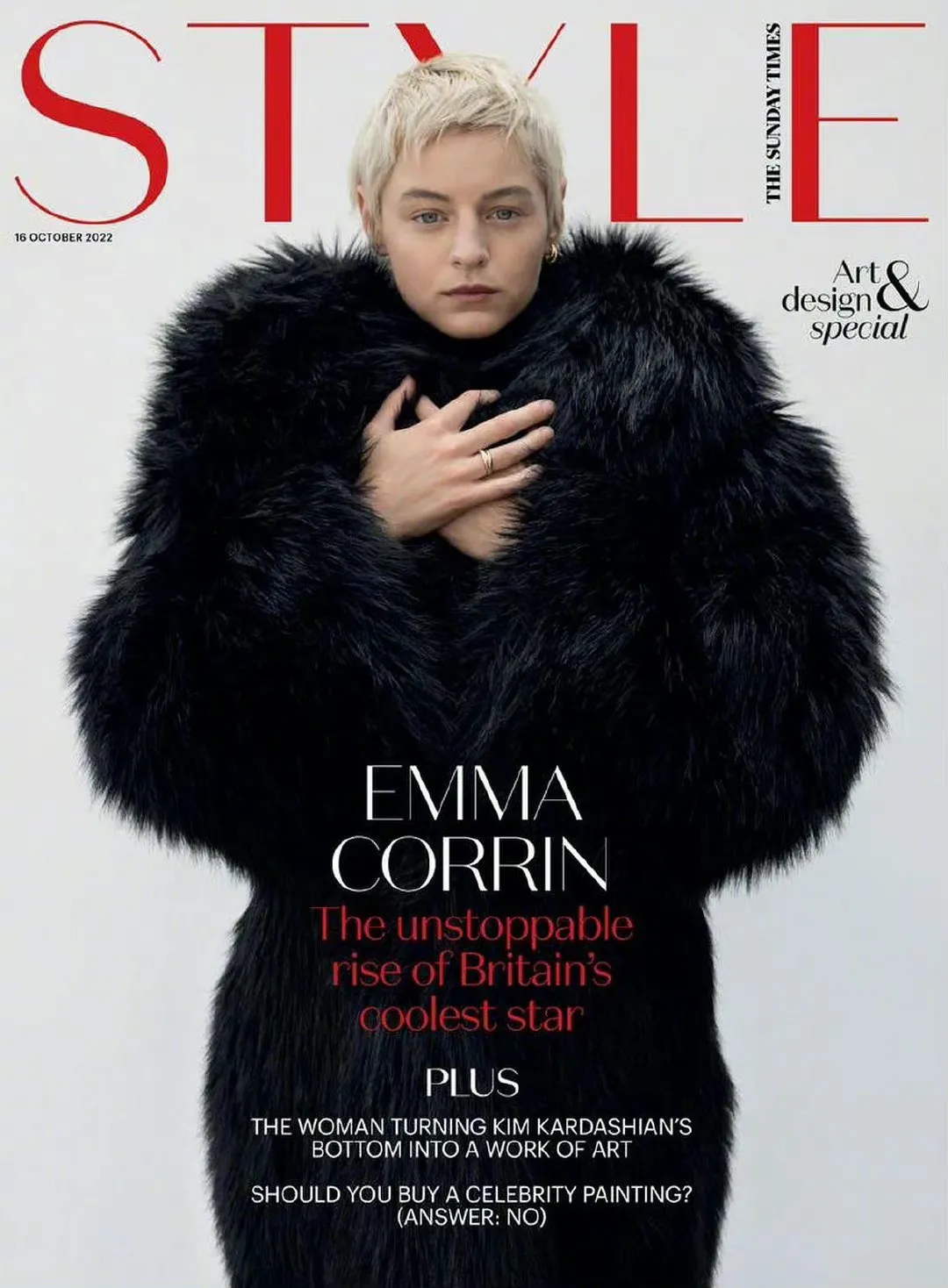 Emma Corrin, 'The Sunday Times Style' magazine new photo ​​​ | FMV6