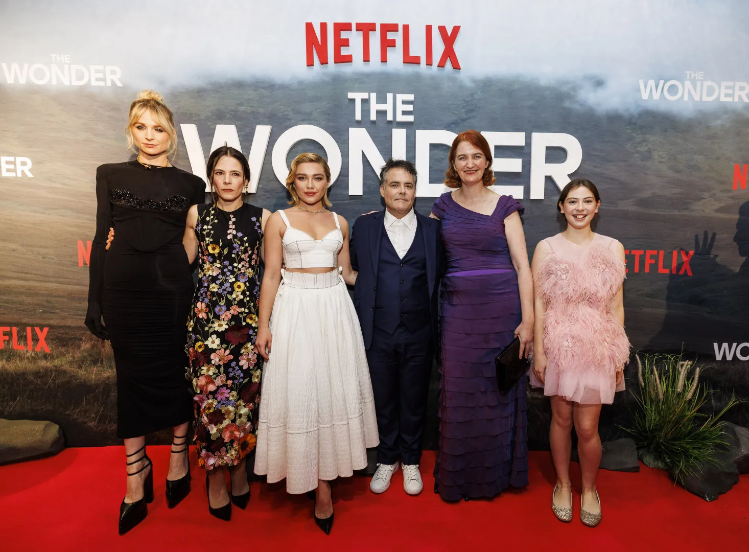 Florence Pugh attends the Dublin premiere of 'The Wonder‎' | FMV6