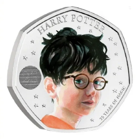 "Harry Potter" 25th Anniversary! The British Royal Launches the Sorcerer-themed Commemorative Coin! | FMV6