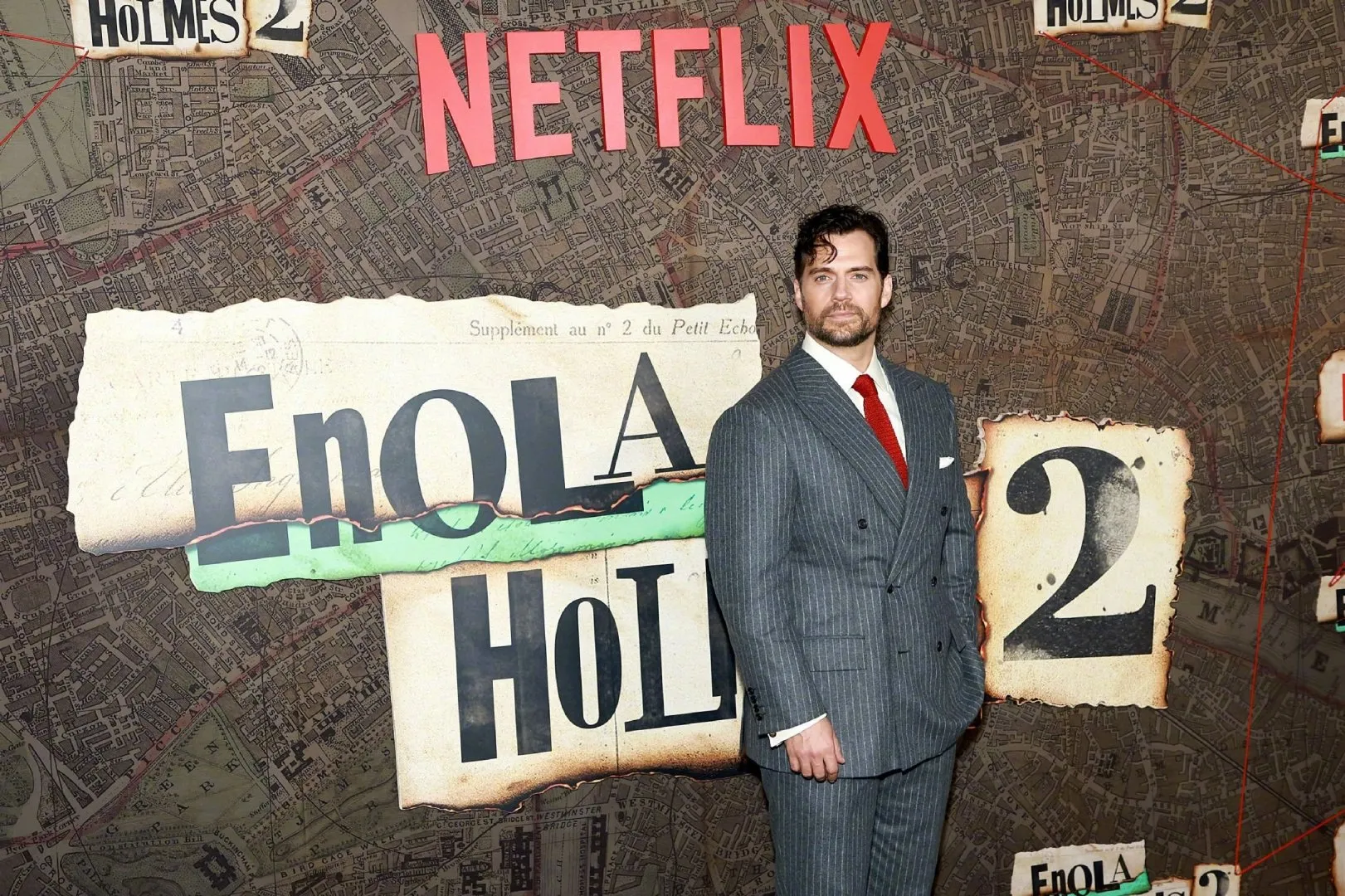 Henry Cavill attends the premiere of 'Enola Holmes 2' in New York | FMV6