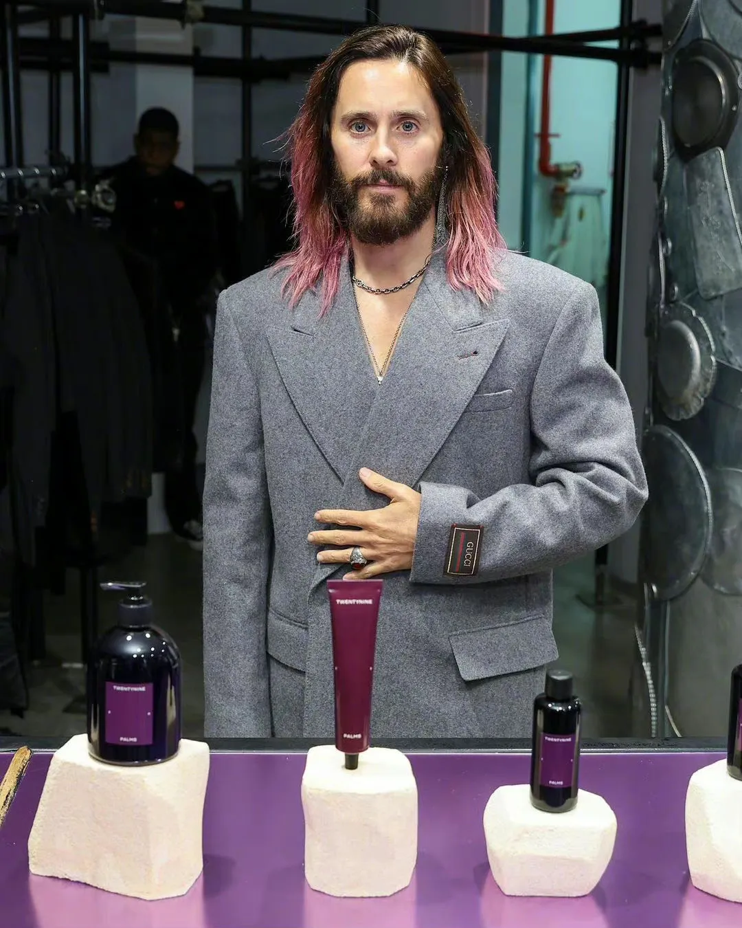 Jared Leto attends opening event for his own beauty product brand | FMV6