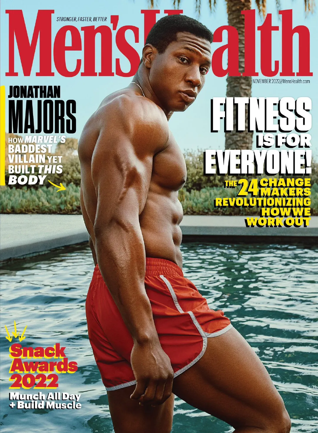 Jonathan Majors, 'Men's Health' magazine photo | FMV6