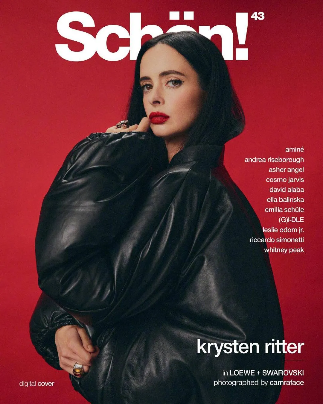 Krysten Ritter, "Schön" magazine October photo | FMV6