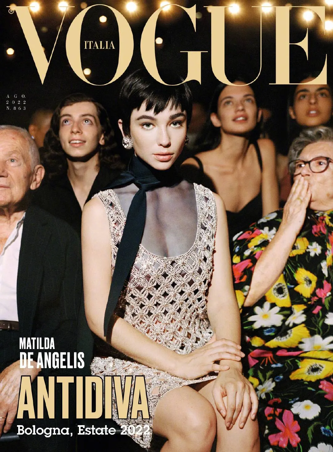 Matilda De Angelis , 'Vogue' magazine Italian edition photo ​​​ | FMV6