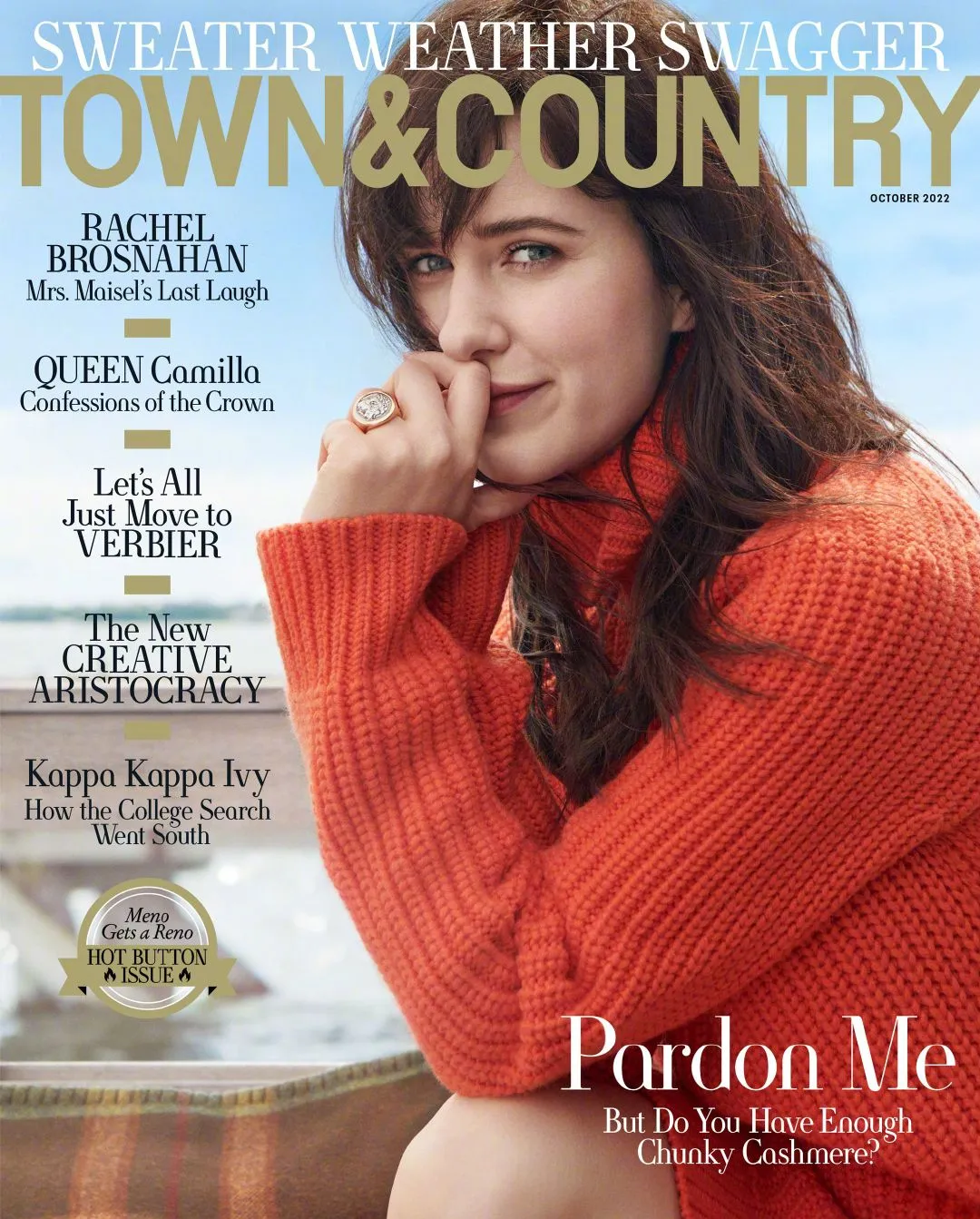 Rachel Brosnahan, 'Town & Country' Magazine October Photoshoot | FMV6