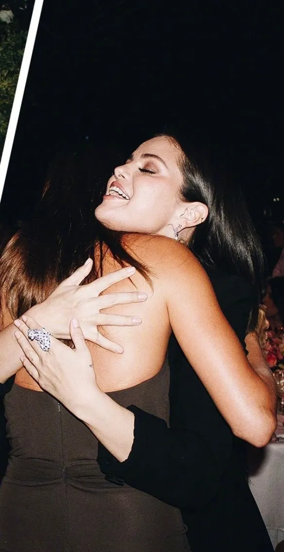 Selena Gomez and Hailey Bieber pose for photos and hugs at AFI Museum Celebration | FMV6