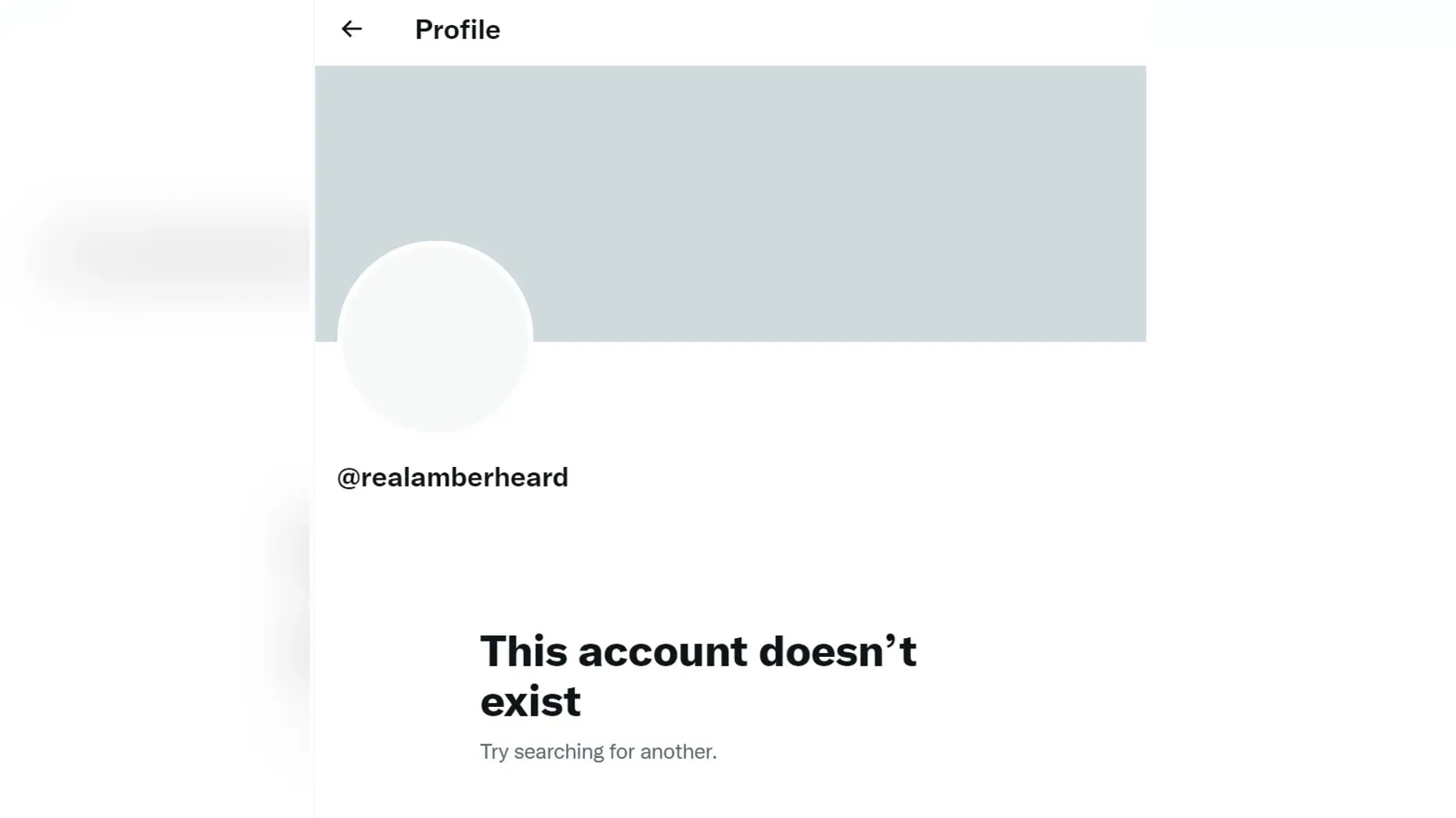 Amber Heard's Twitter account has been cancelled | FMV6
