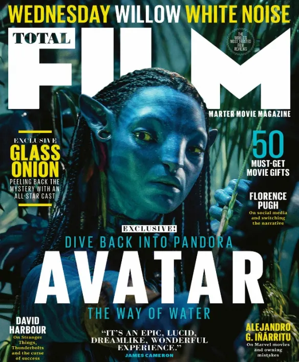 'Avatar: The Way of Water‎' cover photo of 'Total Film' magazine revealed! | FMV6