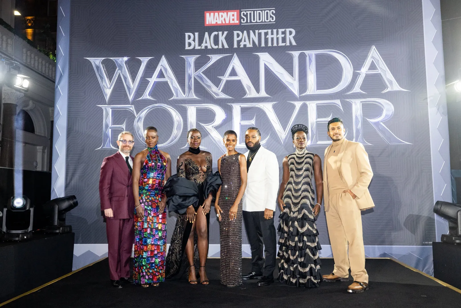 'Black Panther : Wakanda Forever' crew attend London premiere | FMV6