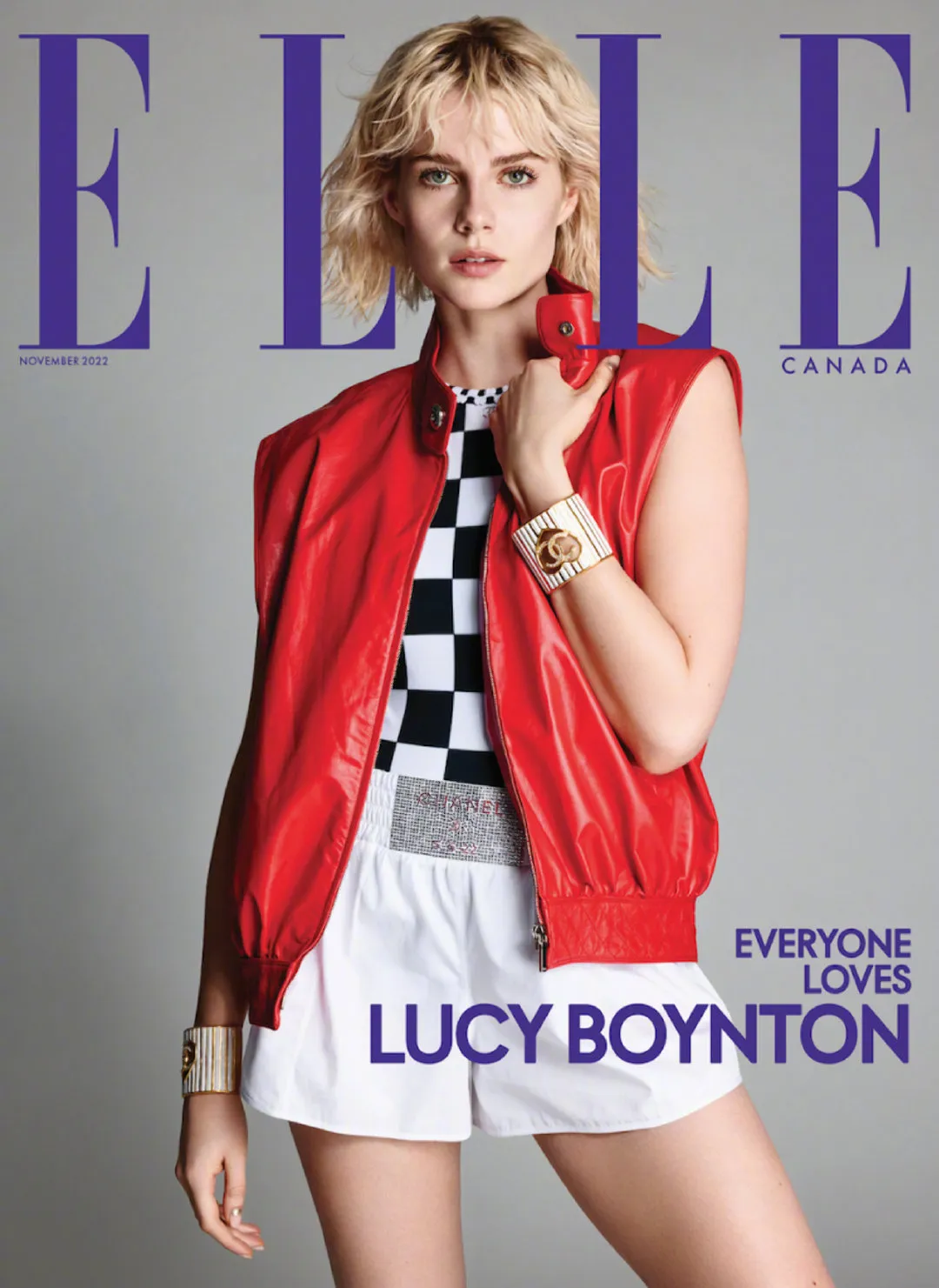 Lucy Boynton, Canadian version of 'ELLE' photo ​​​ | FMV6