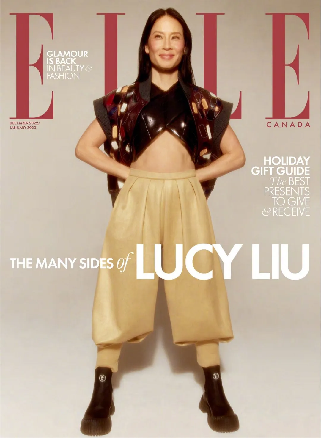 Lucy Liu, Canadian version of 'ELLE' magazine photo ​​​ | FMV6