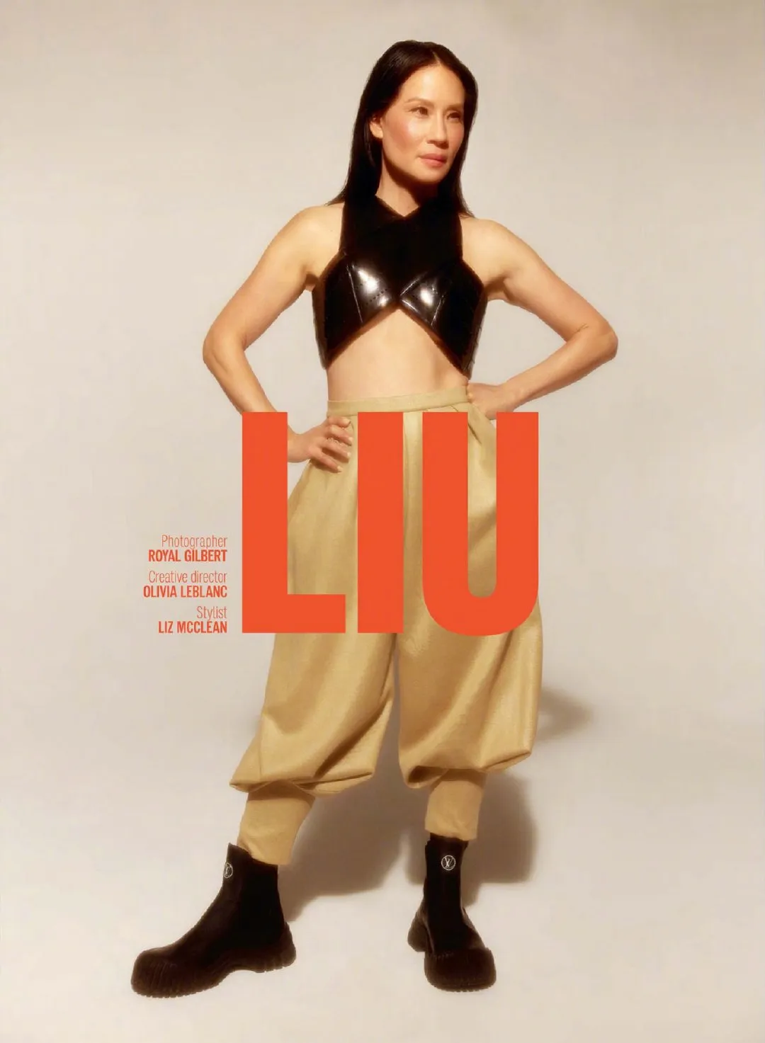 Lucy Liu, Canadian version of 'ELLE' magazine photo ​​​ | FMV6
