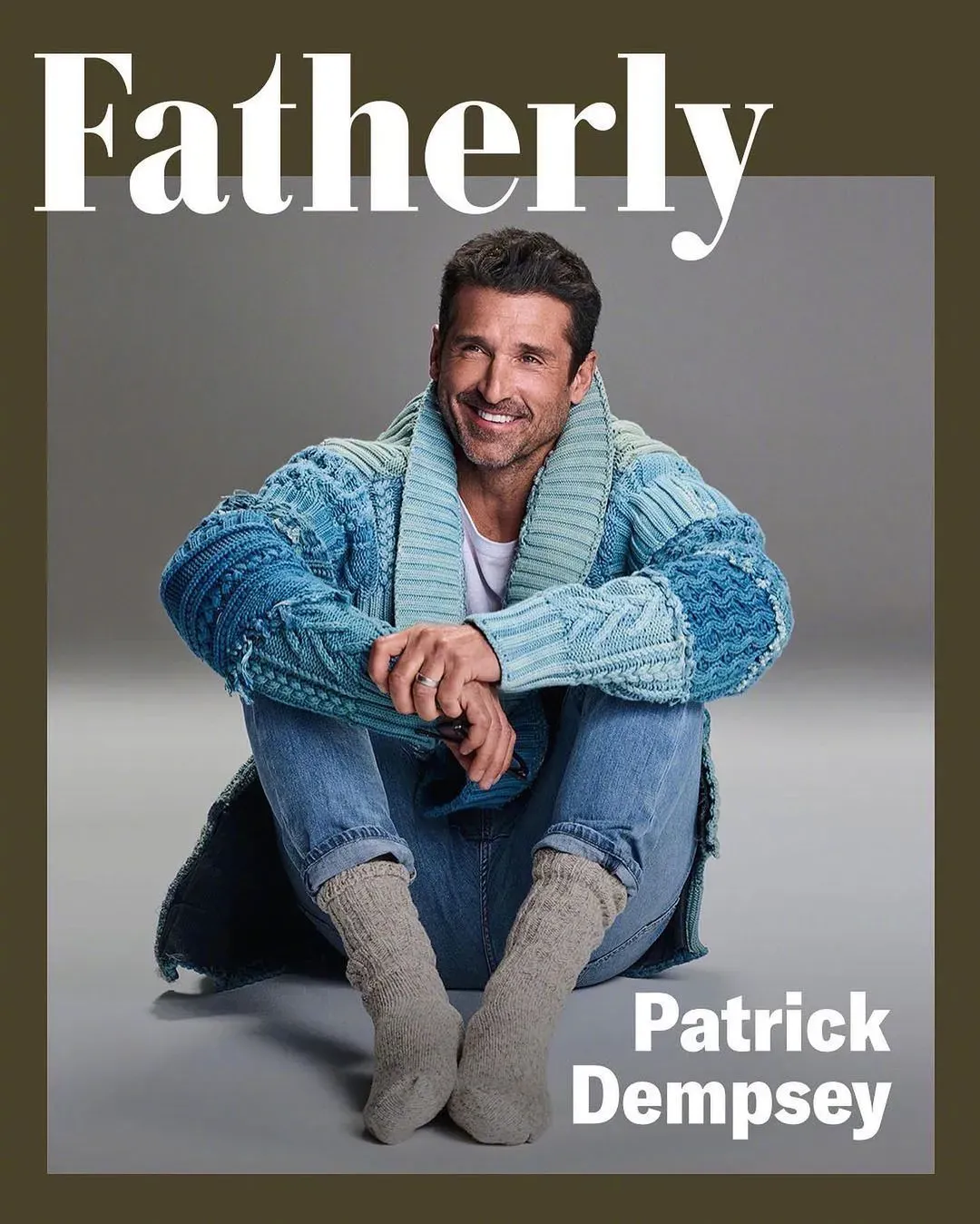 Patrick Dempsey, new photo of 'Fatherly' magazine ​​​ | FMV6