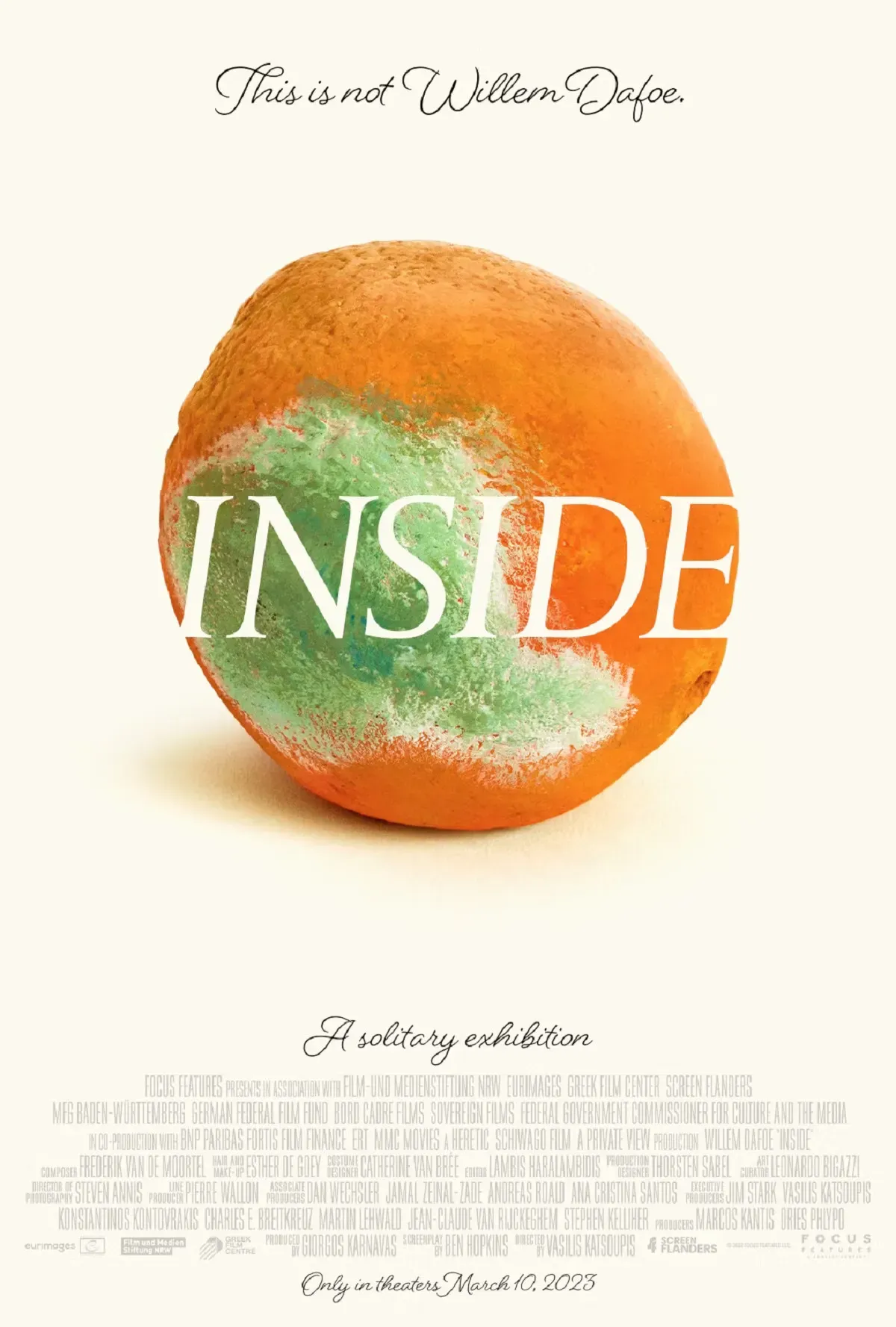 Psychological thriller 'Inside' starring Willem Dafoe releases official trailer and poster | FMV6