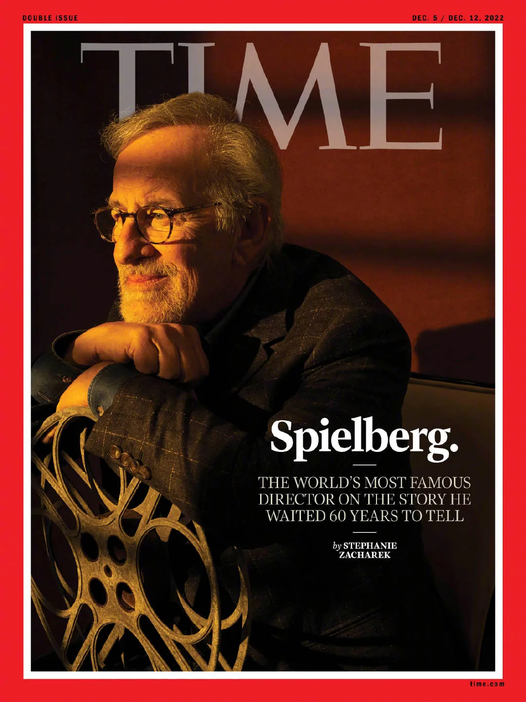 Steven Spielberg, new photo for 'Time' magazine | FMV6