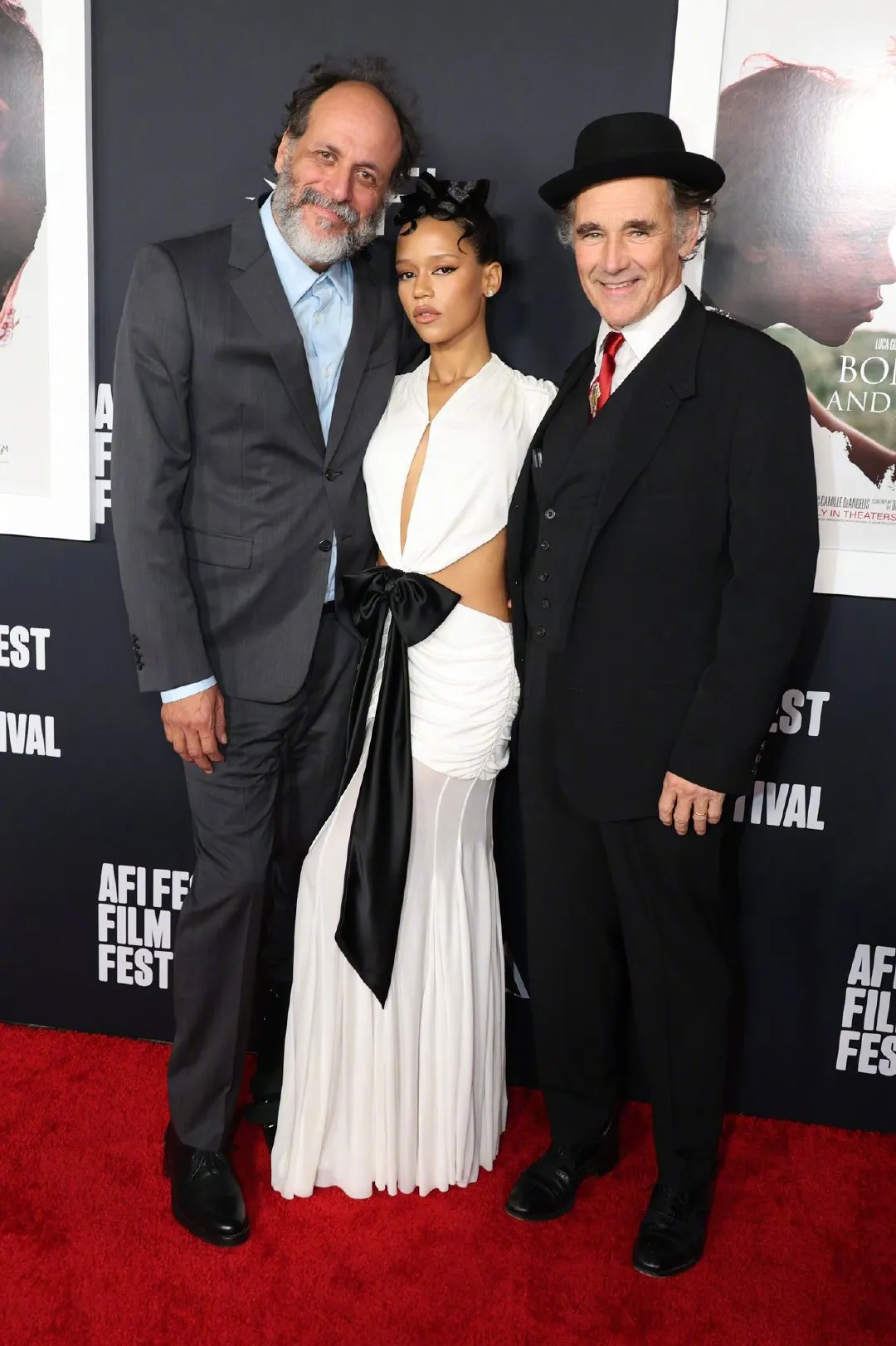 Taylor Russell attends the premiere event of 'Bones & All‎' at the American Film Institute | FMV6