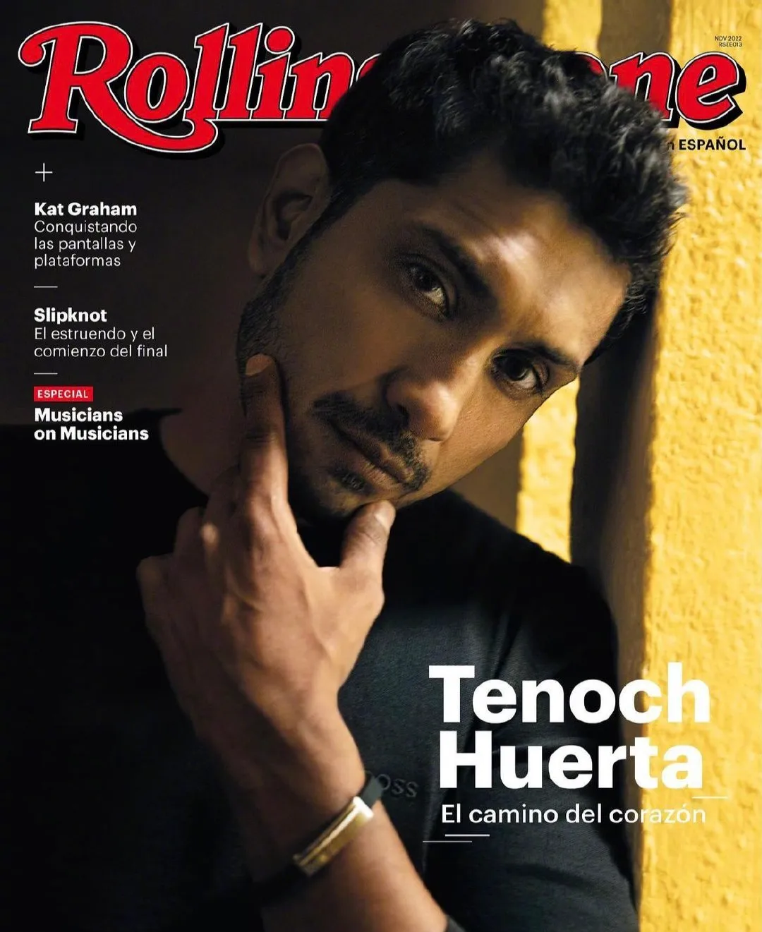 Tenoch Huerta, 'Rolling Stone' magazine Spanish edition new photo | FMV6