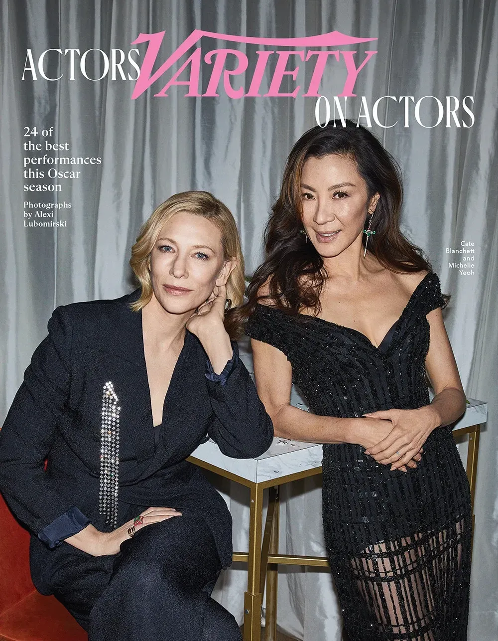 Cate Blanchett and Michelle Yeoh, 'Variety' Magazine 'Actors ON Actors' Photoshoot | FMV6